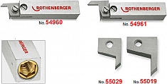 Держатели с резцами трубореза-фаскоснимателя для пластиковых труб Rothenberger Rocut 110