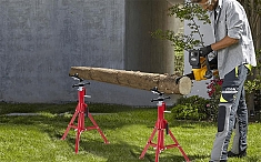 Применение V-образных двухроликовых складных регулируемых опор для труб Remmers Atlant 1/8-12 Применение V-образных двухроликовых складных регулируемых опор для труб Remmers Atlant 1/8-12