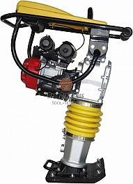 Вибротрамбовка бензиновая для уплотнения грунта Diam VN-75/5.5H вид справа